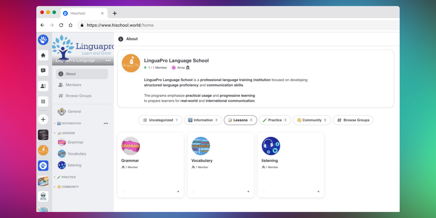 LinguaPro Language School